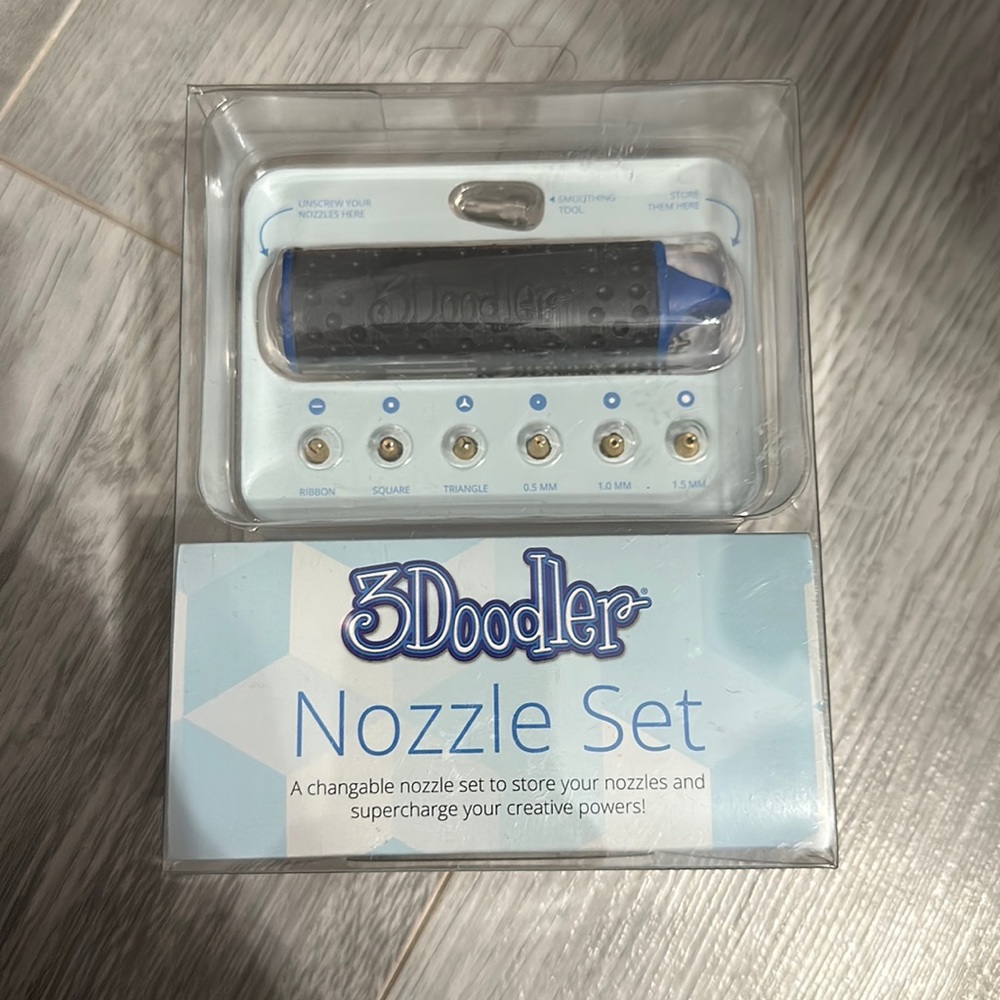 Nozzle set for the 3D doodler